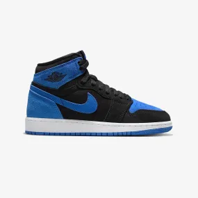 AIR JORDAN 1 HIGH OG 'BLACK/ROYAL BLUE-WHITE-ROYAL BLUE' (GS)