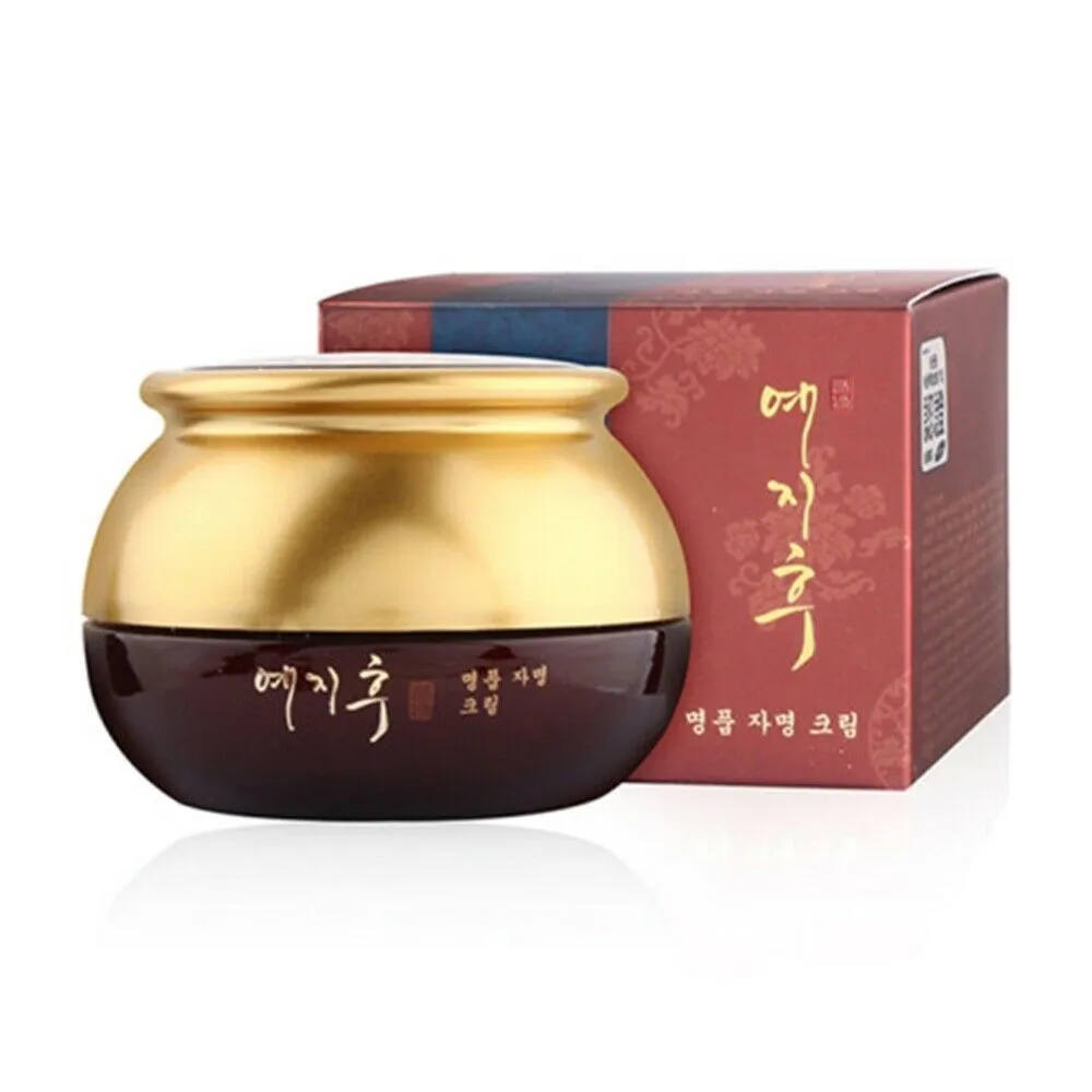 3 Pieces Yezihu Red Ginseng Creams 50ml Facial Anti-aging Wrinkles Natural Oriental Moisturizers