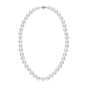 9.5-10.5 mm 18 inch AAA White Freshwater Pearl Necklace