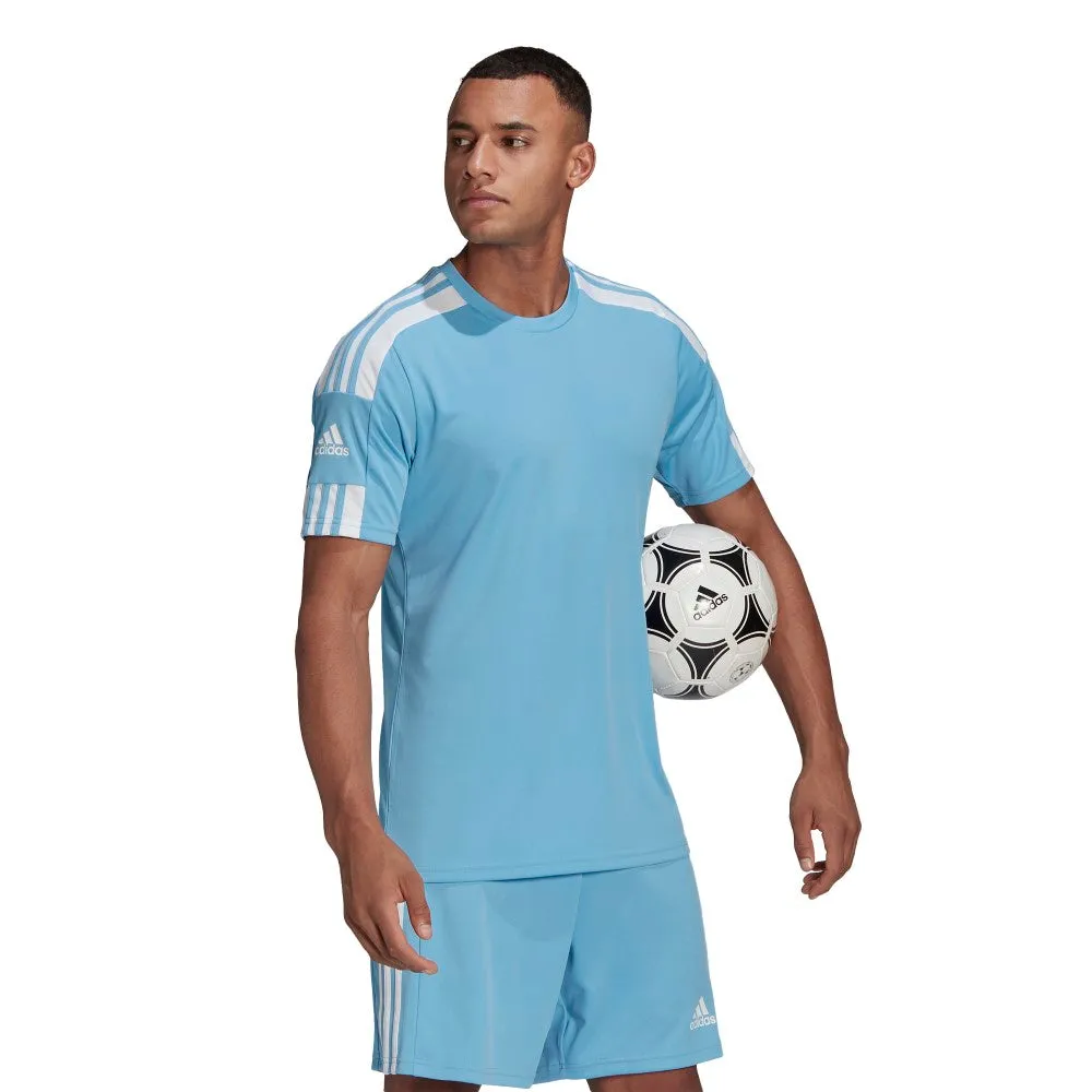 Adidas Adult Squadra 21 Jersey (Light Blue/White)