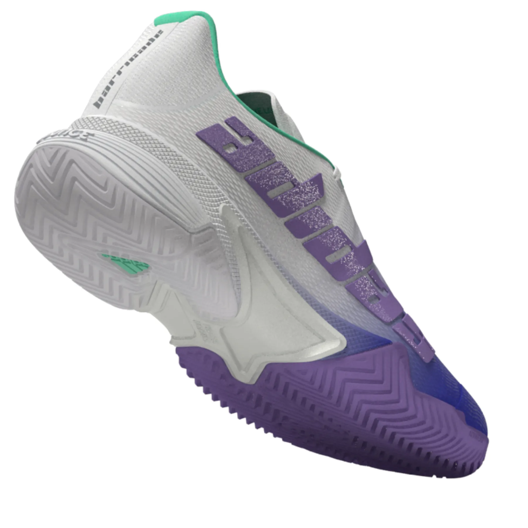 Adidas Performance Barricade Women Tennis Shoes - LUCBLU/VIOFUS/PULMIN