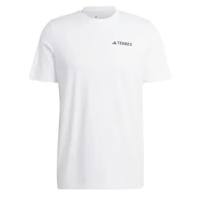 Adidas Terrex Graphic MTN 2.0 T-Shirt White