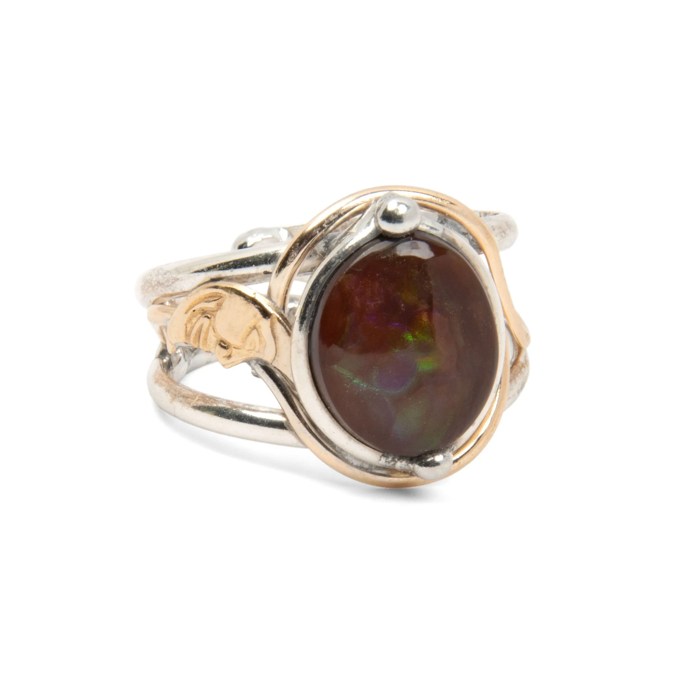 Agate, Fire - Ring