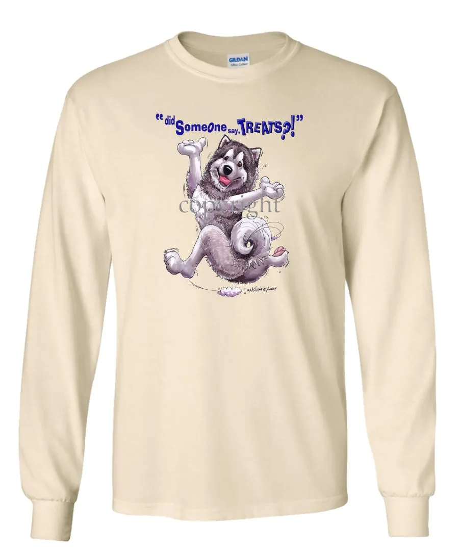 Alaskan Malamute - Treats - Long Sleeve T-Shirt