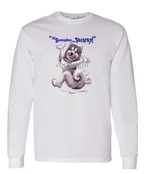 Alaskan Malamute - Treats - Long Sleeve T-Shirt