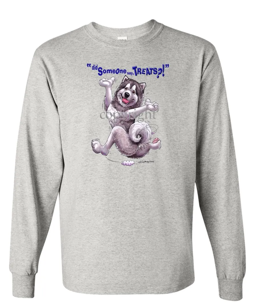 Alaskan Malamute - Treats - Long Sleeve T-Shirt