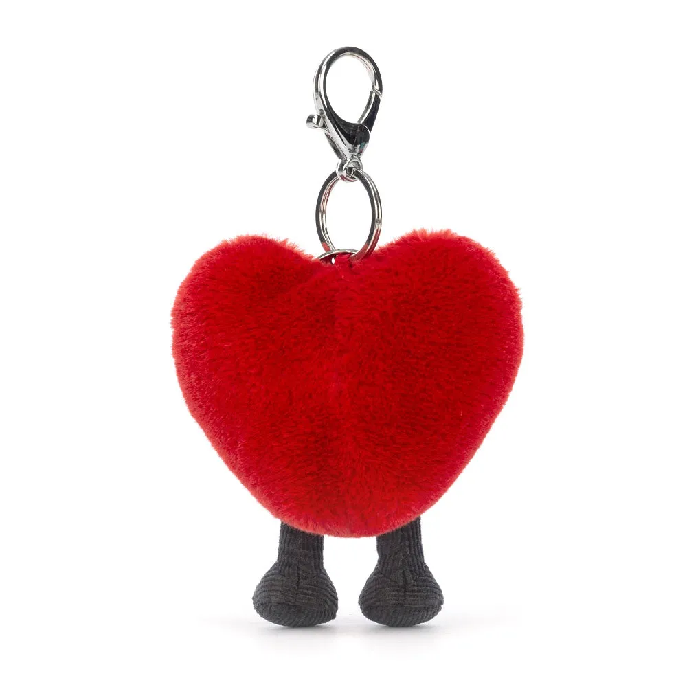 Amuseable Heart Bag Charm