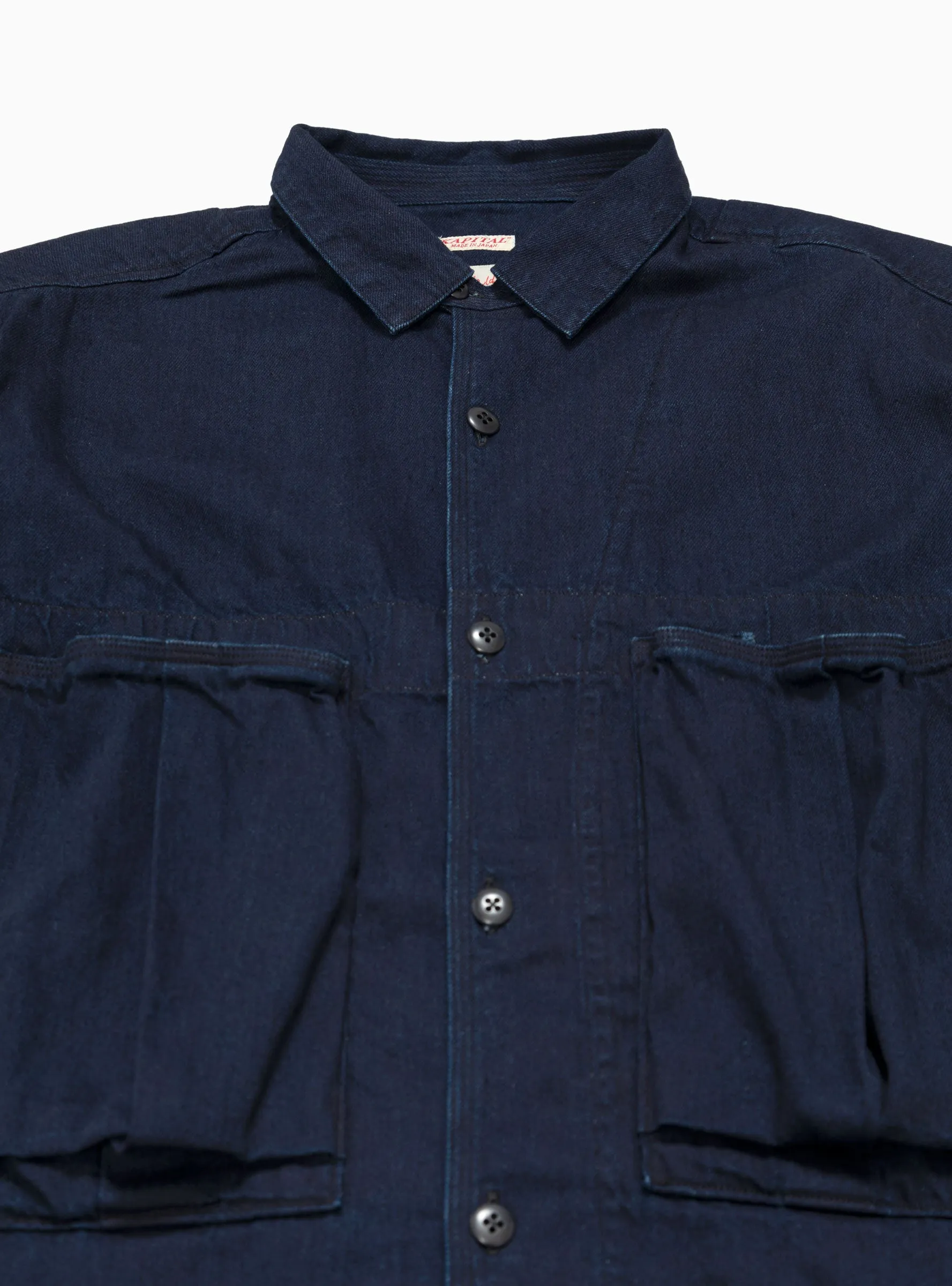 Anorak 8oz Denim Shirt Indigo