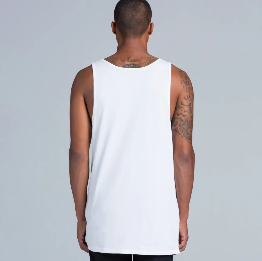 Ascolour Men's Basic White Tank Top