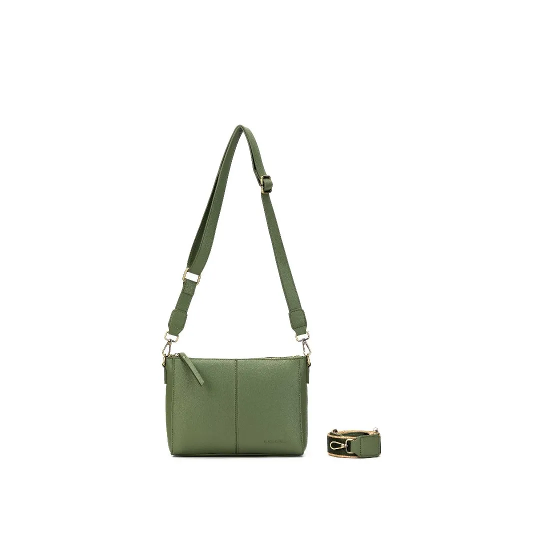 Aspen Pistachio Crossbody Bag