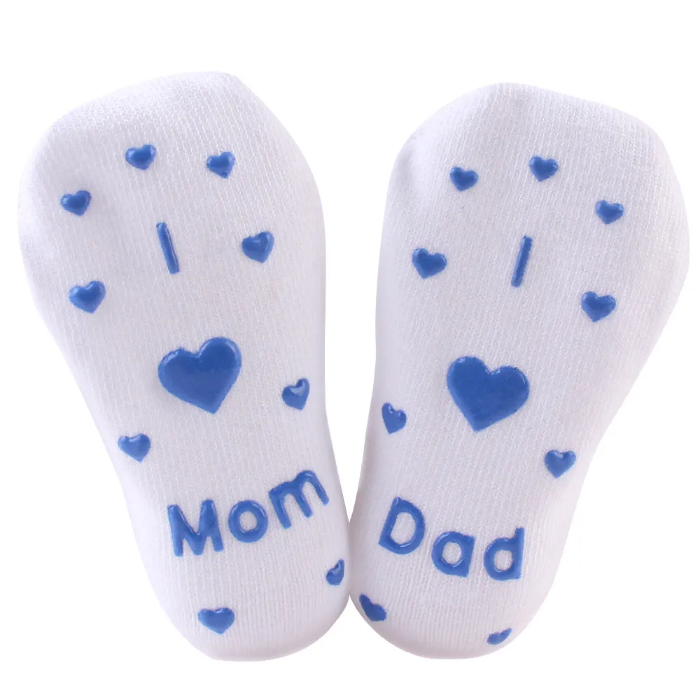 Baby Anti-Slip Funny Quote Socks