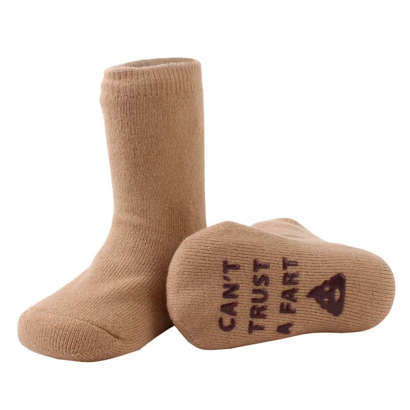 Baby Anti-Slip Funny Quote Socks