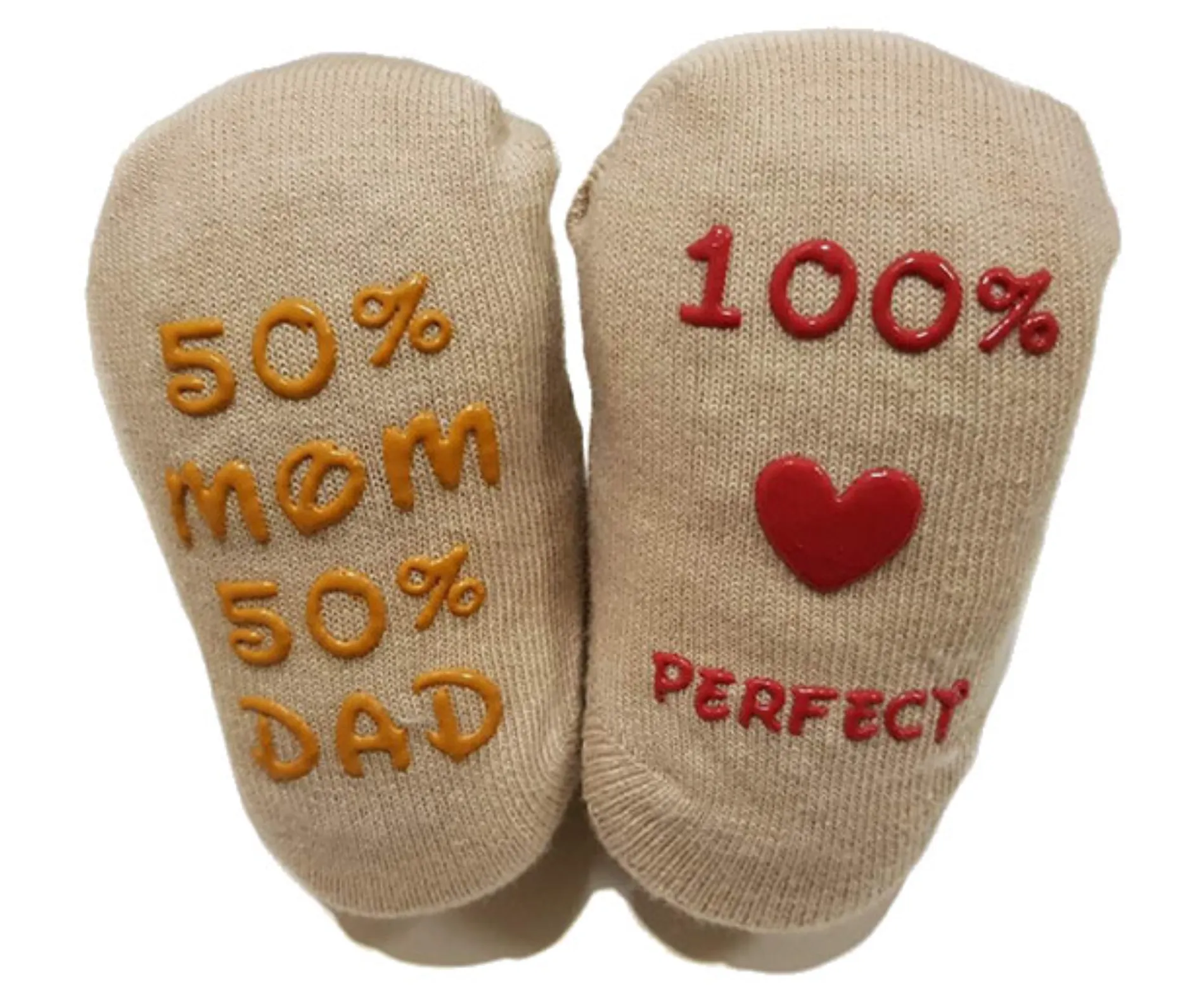 Baby Anti-Slip Funny Quote Socks