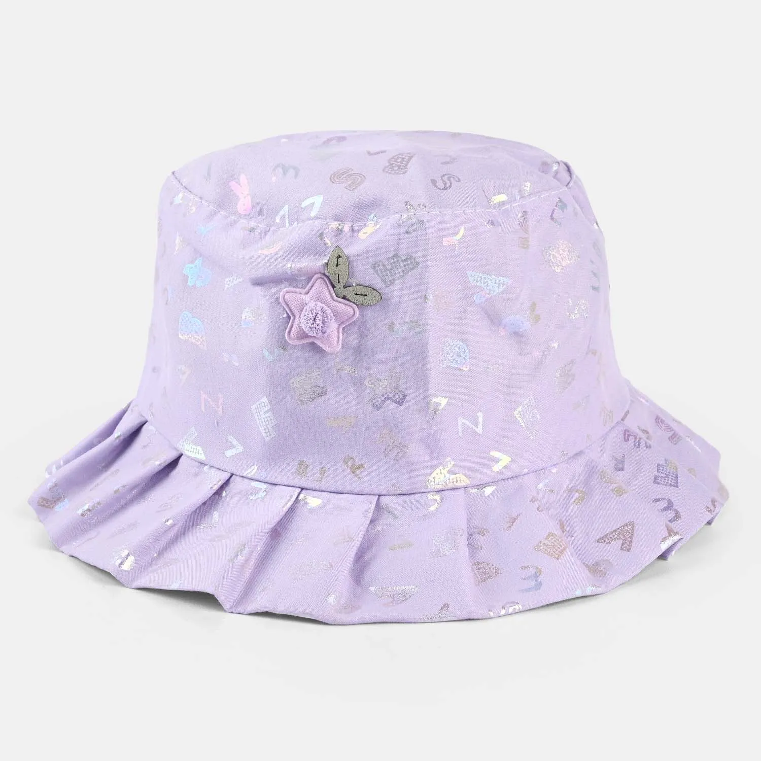 Baby Girls Round Cap | 6M 