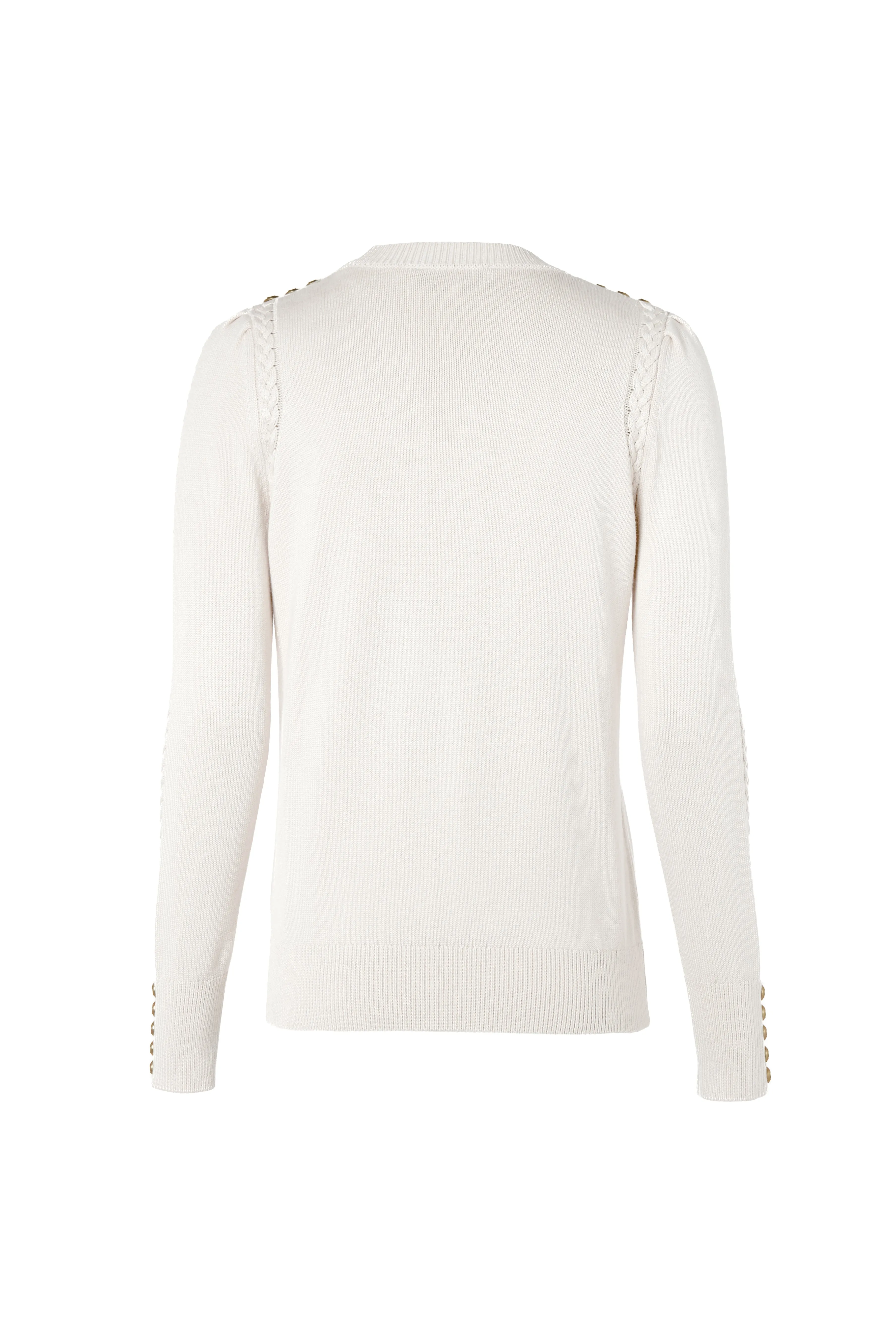 Bibury Crew Neck Knit (Almond)