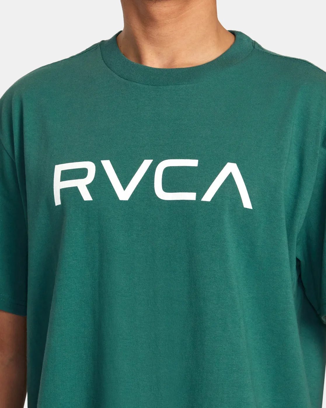 Big RVCA Dayshift Tee - Hunter Green