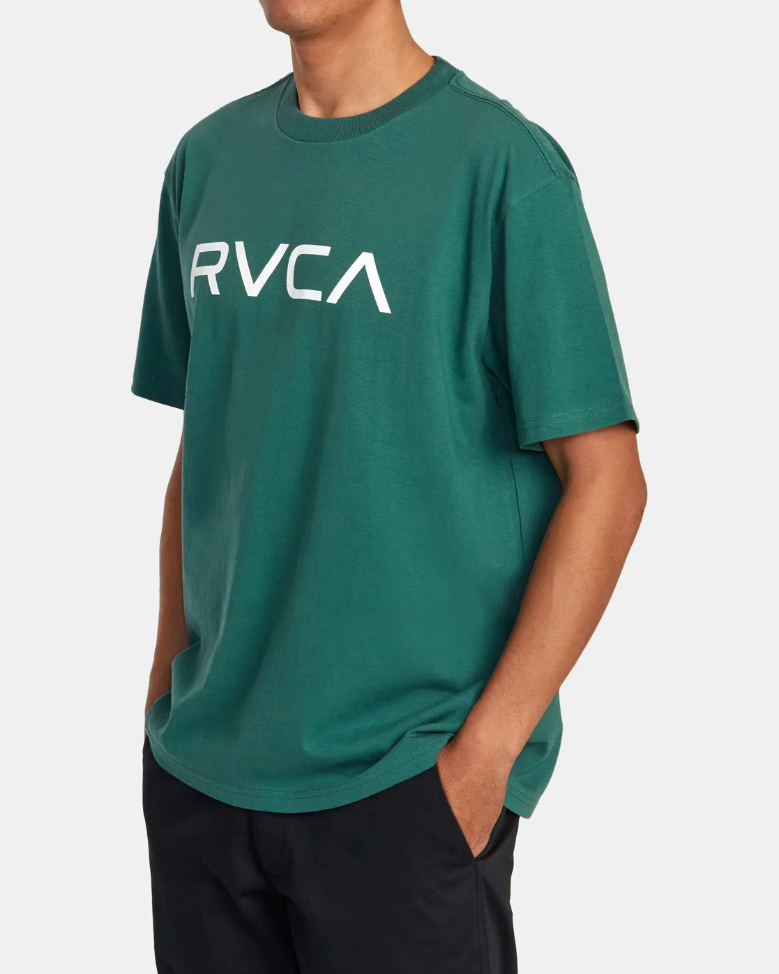 Big RVCA Dayshift Tee - Hunter Green