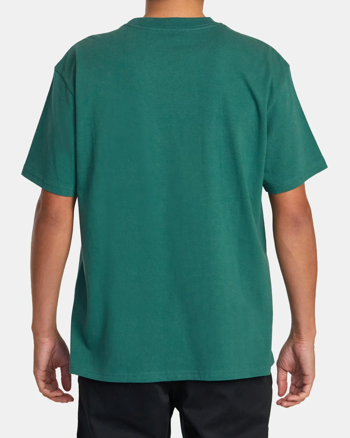 Big RVCA Dayshift Tee - Hunter Green