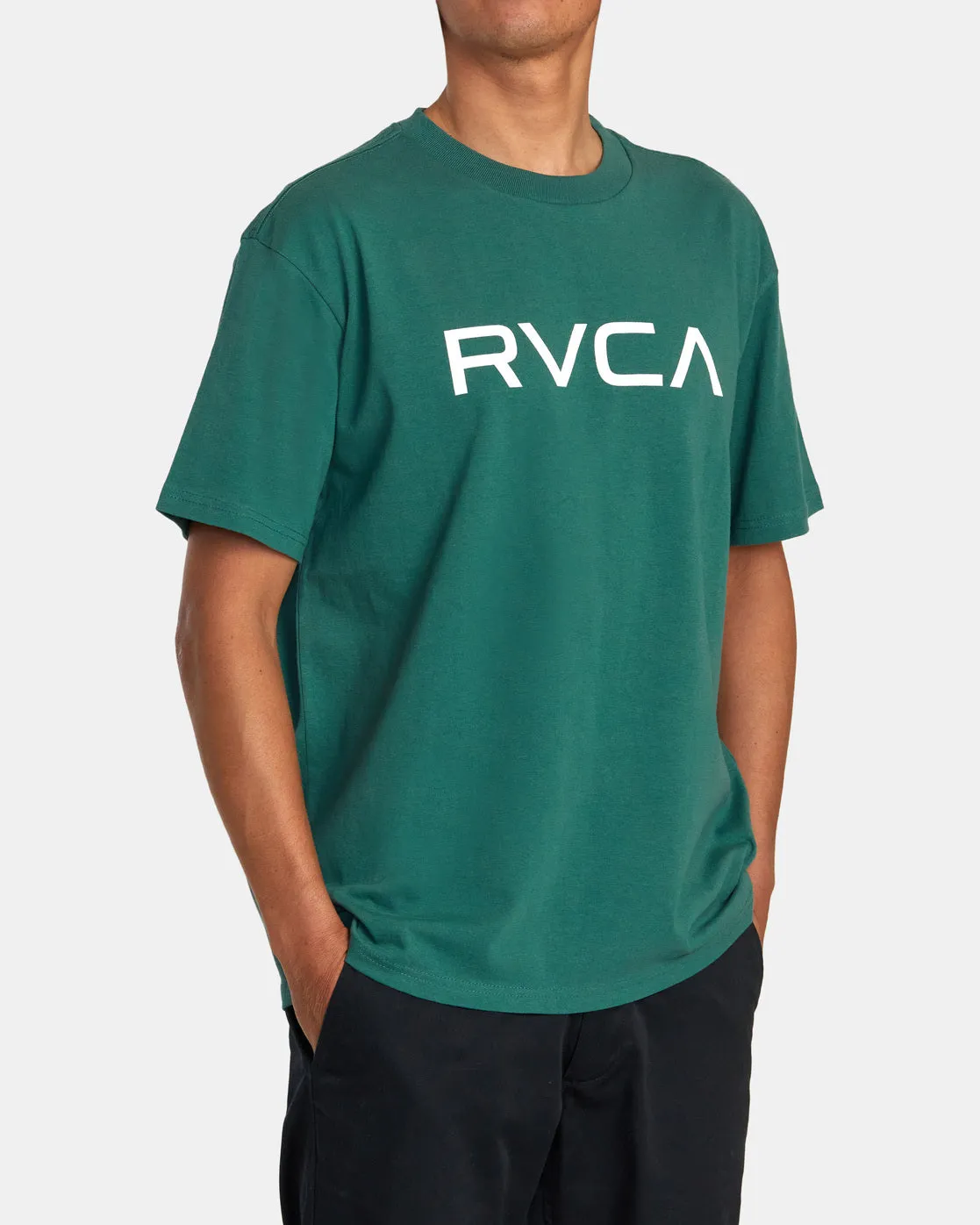 Big RVCA Dayshift Tee - Hunter Green