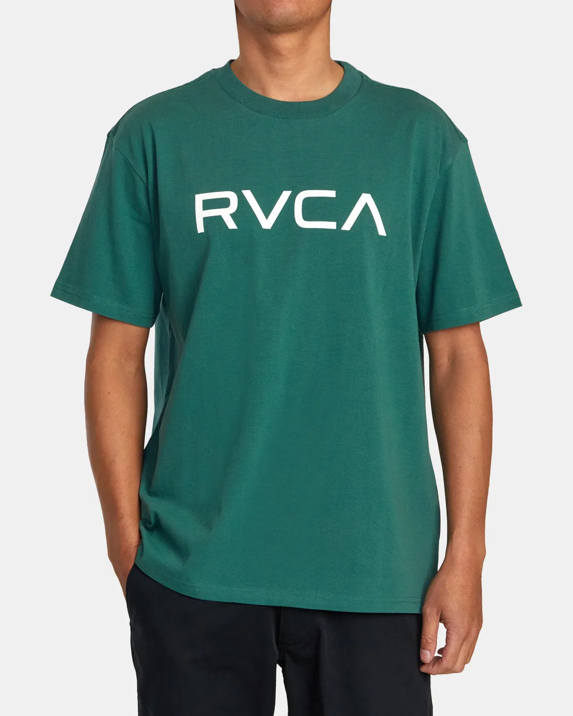 Big RVCA Dayshift Tee - Hunter Green