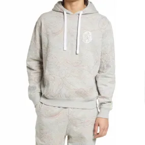 Billionaire Boys Club BB Scribble Hoodie (Heather Grey) 821-2300