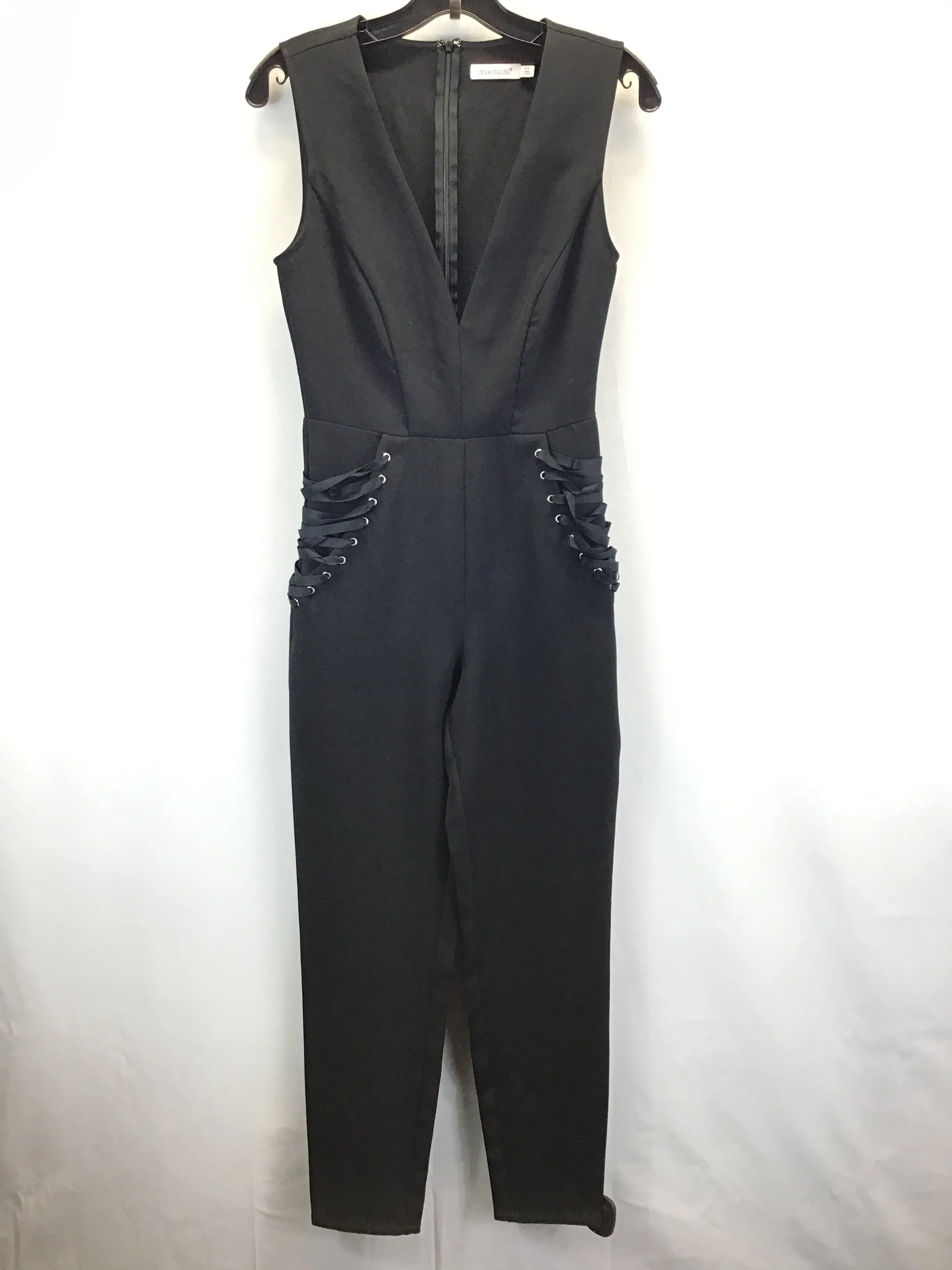 Black Jumpsuit Shoedazzle, Size Xs