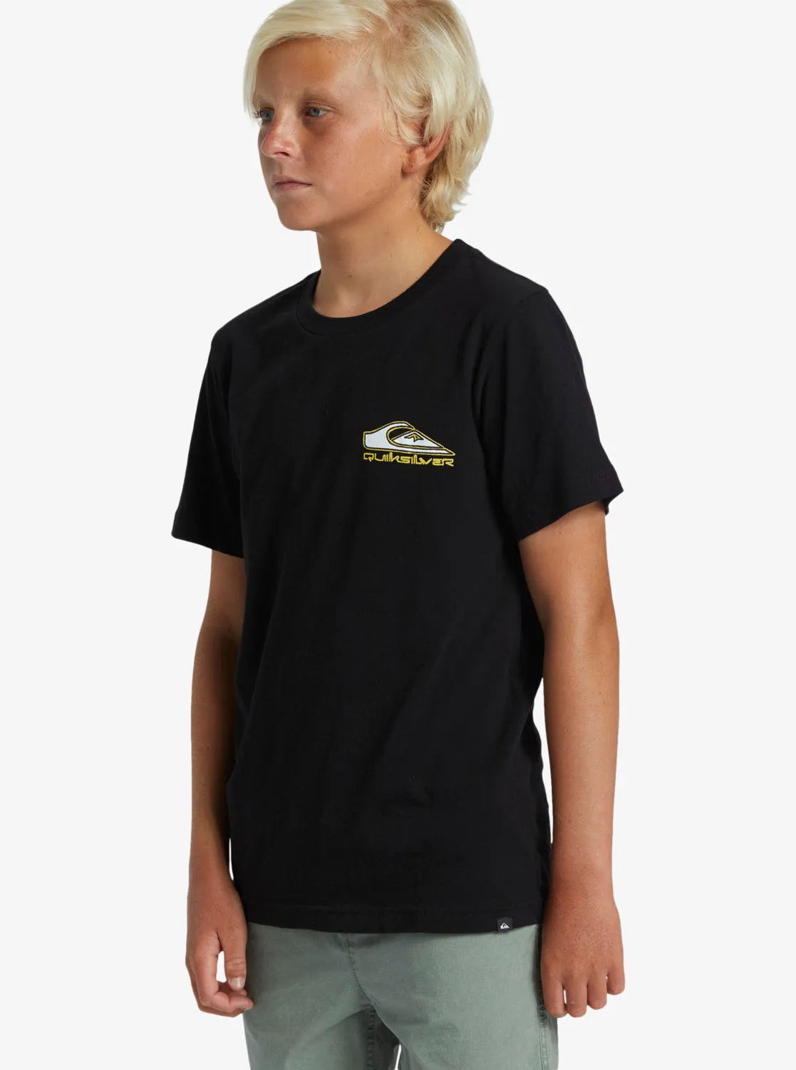 Boys 8-16 Step Up T-Shirt - Black