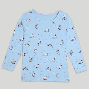 C1065 L P L Sky Blue Sweatshirt