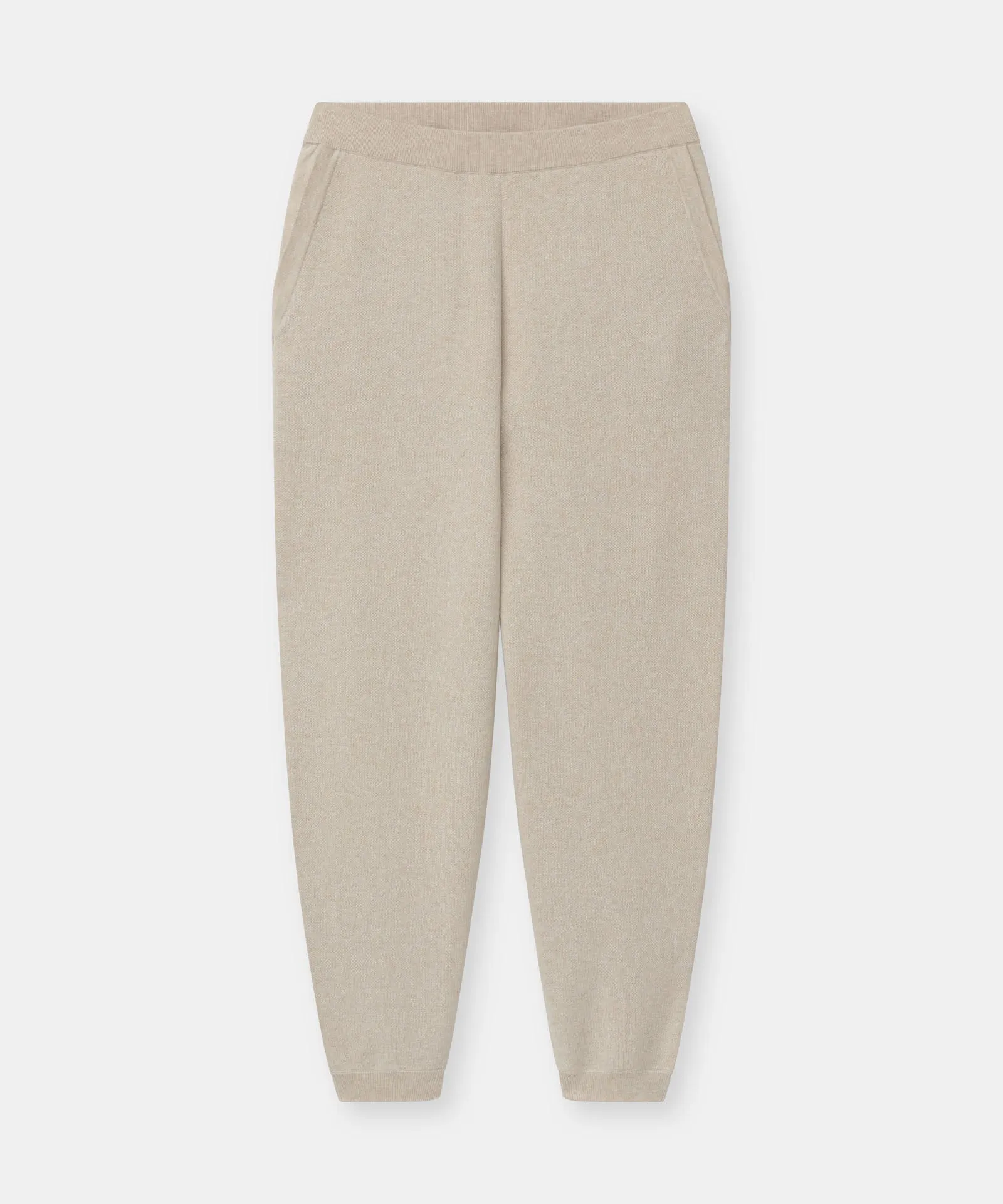 Café Cotton Cashmere Cropped Jogger