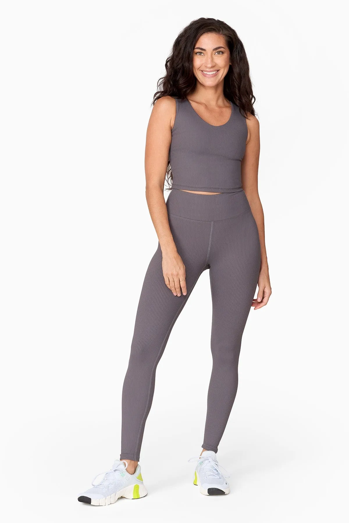 Campbell 7/8 Legging in Armour