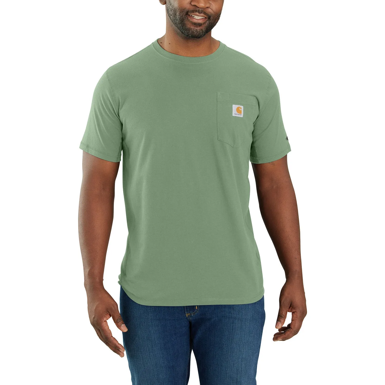 Carhartt Men's Force® Relaxed Fit Midweight Short Sleeve Pocket Tee