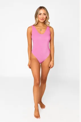 Carly One-Piece Swimsuit - Magenta