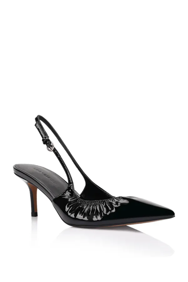 Charlotte Pump Black Patent