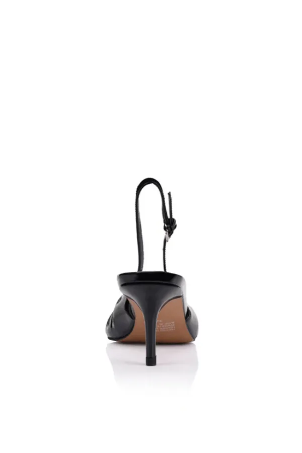 Charlotte Pump Black Patent