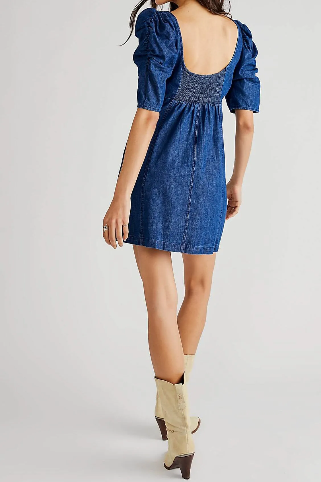 Cheyenne Denim Mini Dress