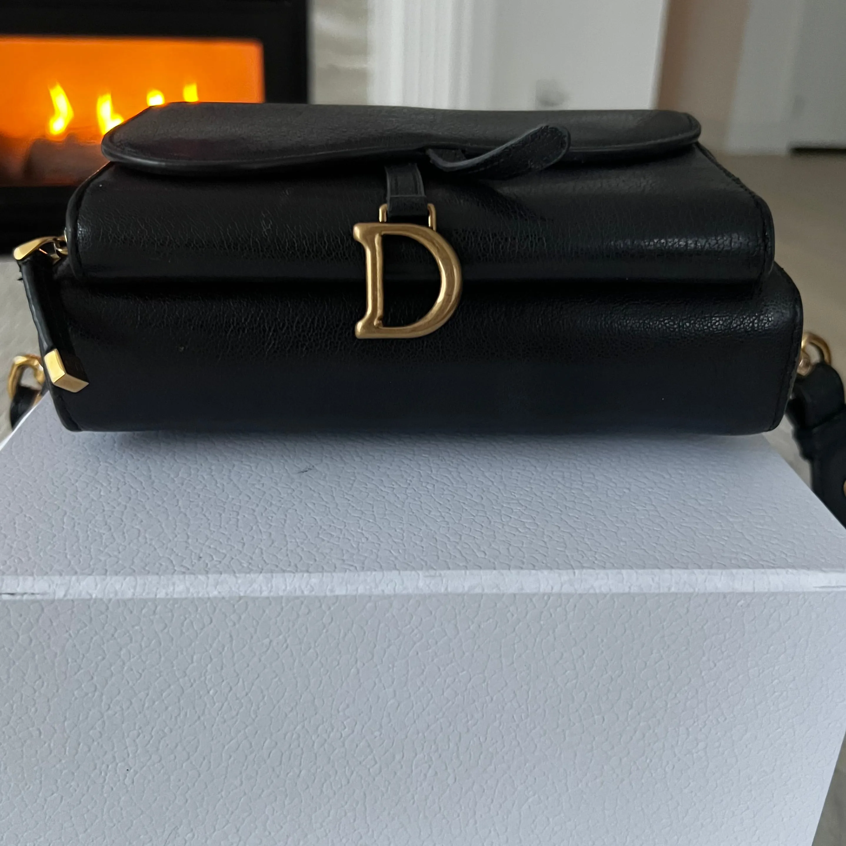 Christian Dior Saddle Double Pouch Bag