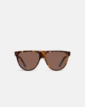 Coleen - Bio-Plastic Sunglasses - Dark Amber