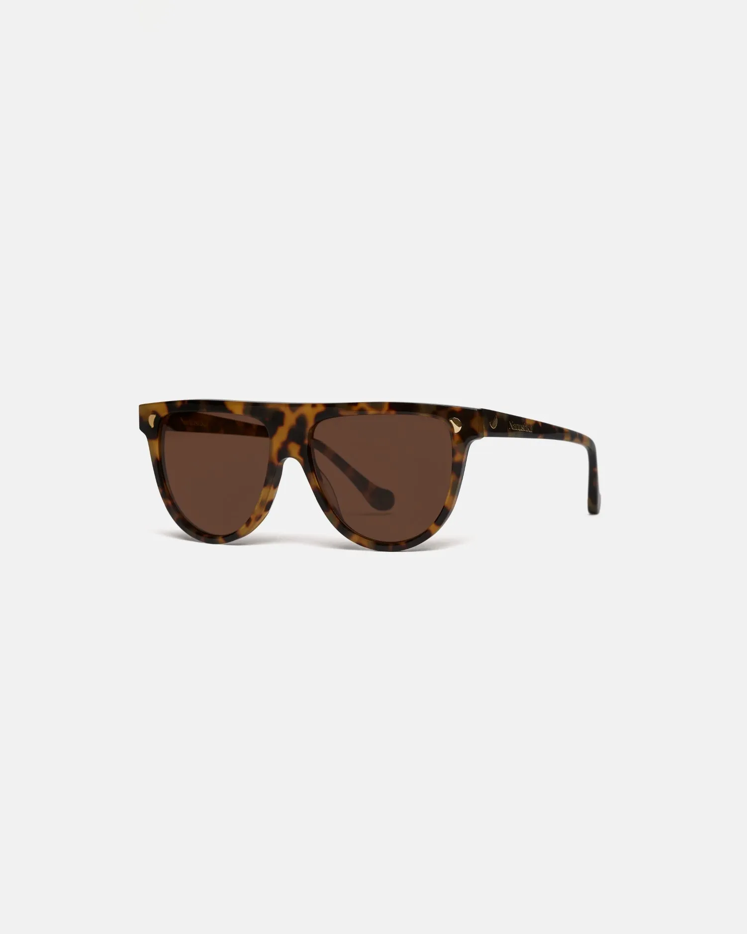 Coleen - Bio-Plastic Sunglasses - Dark Amber