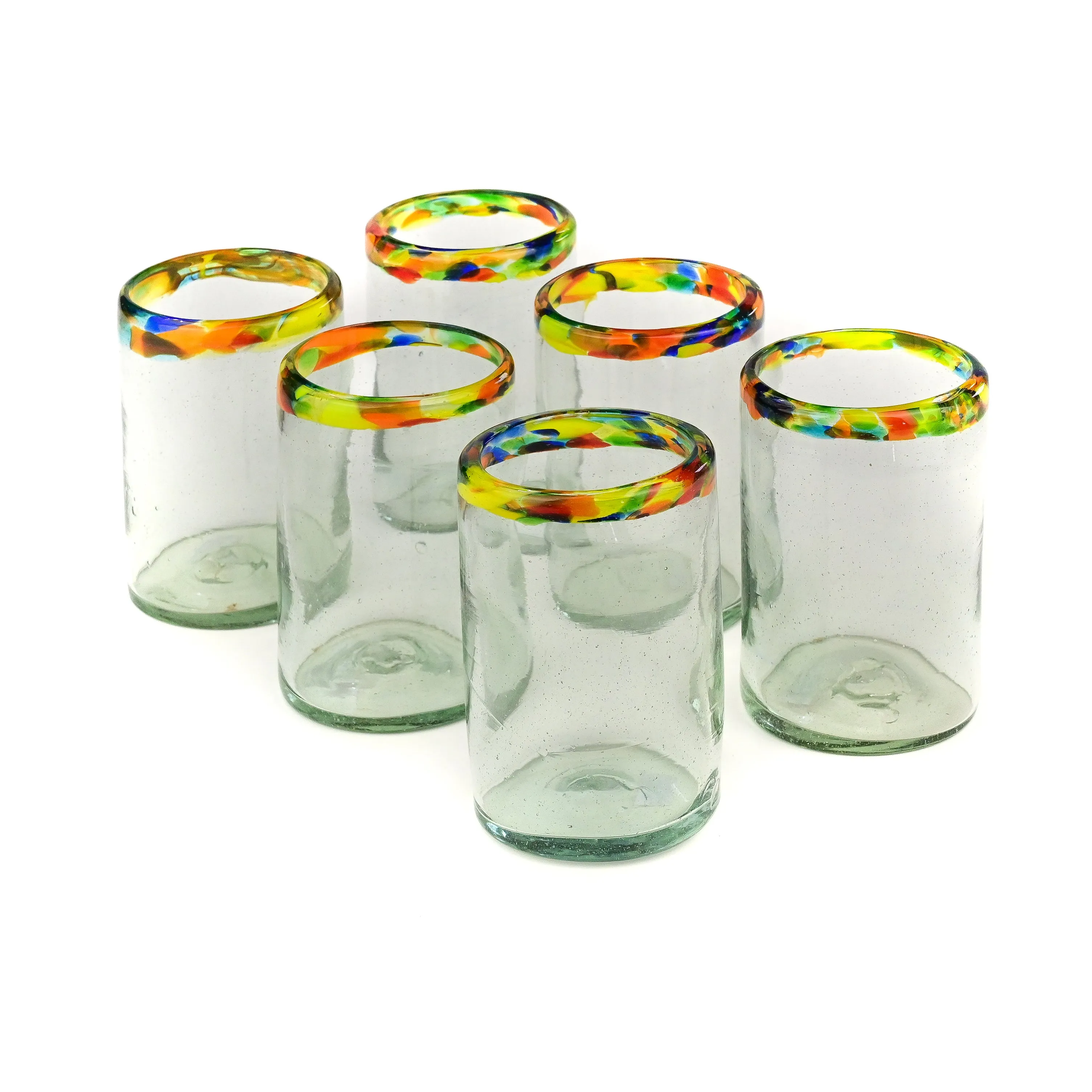 Confetti Rim Tumbler - 16 oz - Set of 6