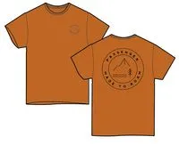 Core Recycled Cotton T-Shirt - Sunrise Orange