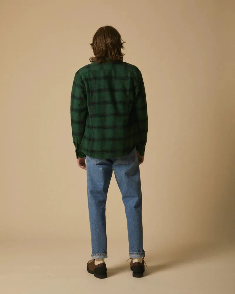 Corridor Deep Forest Plaid LS - Green