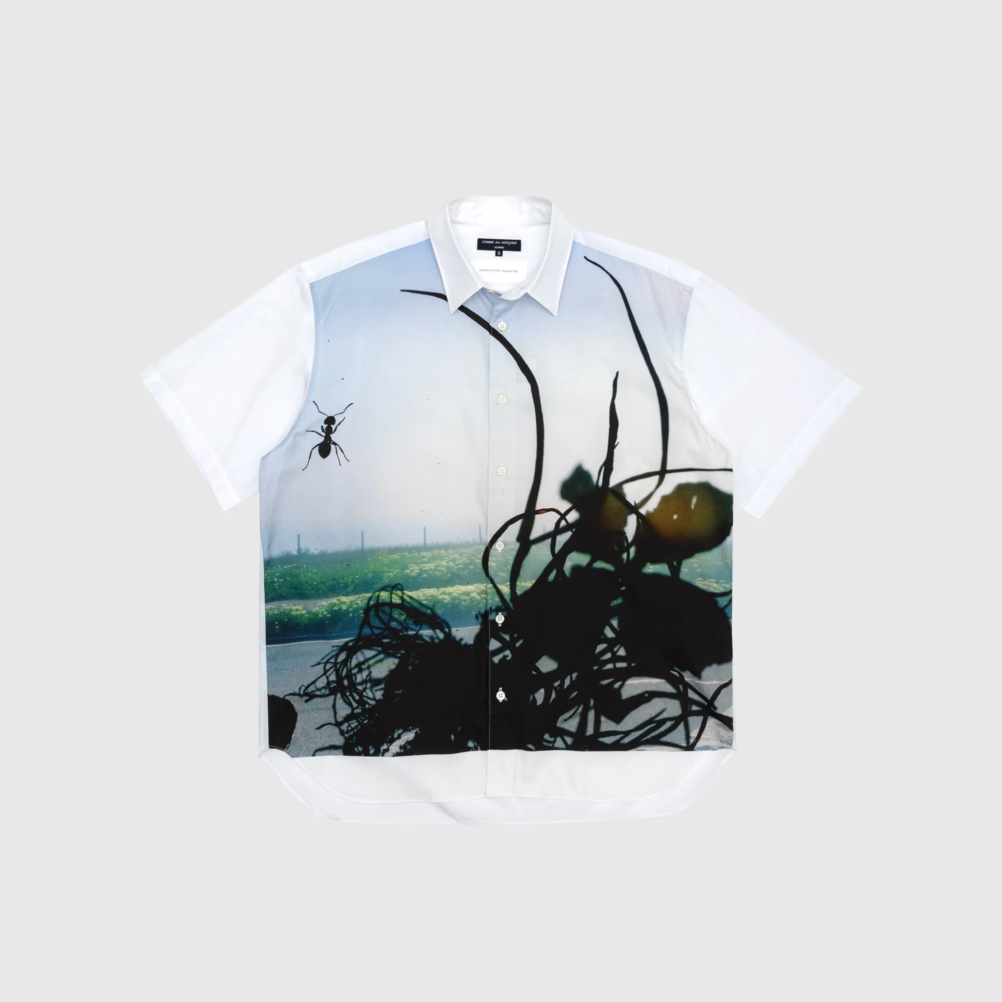 COTTON PRINTED S/S SHIRT