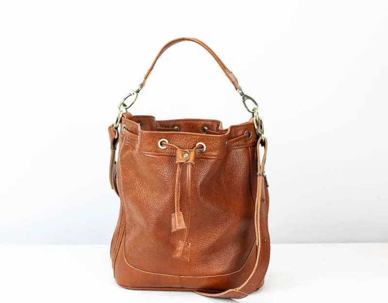 Danae bag - Brown leather