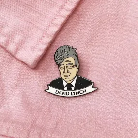 David Lynch Enamel Pin