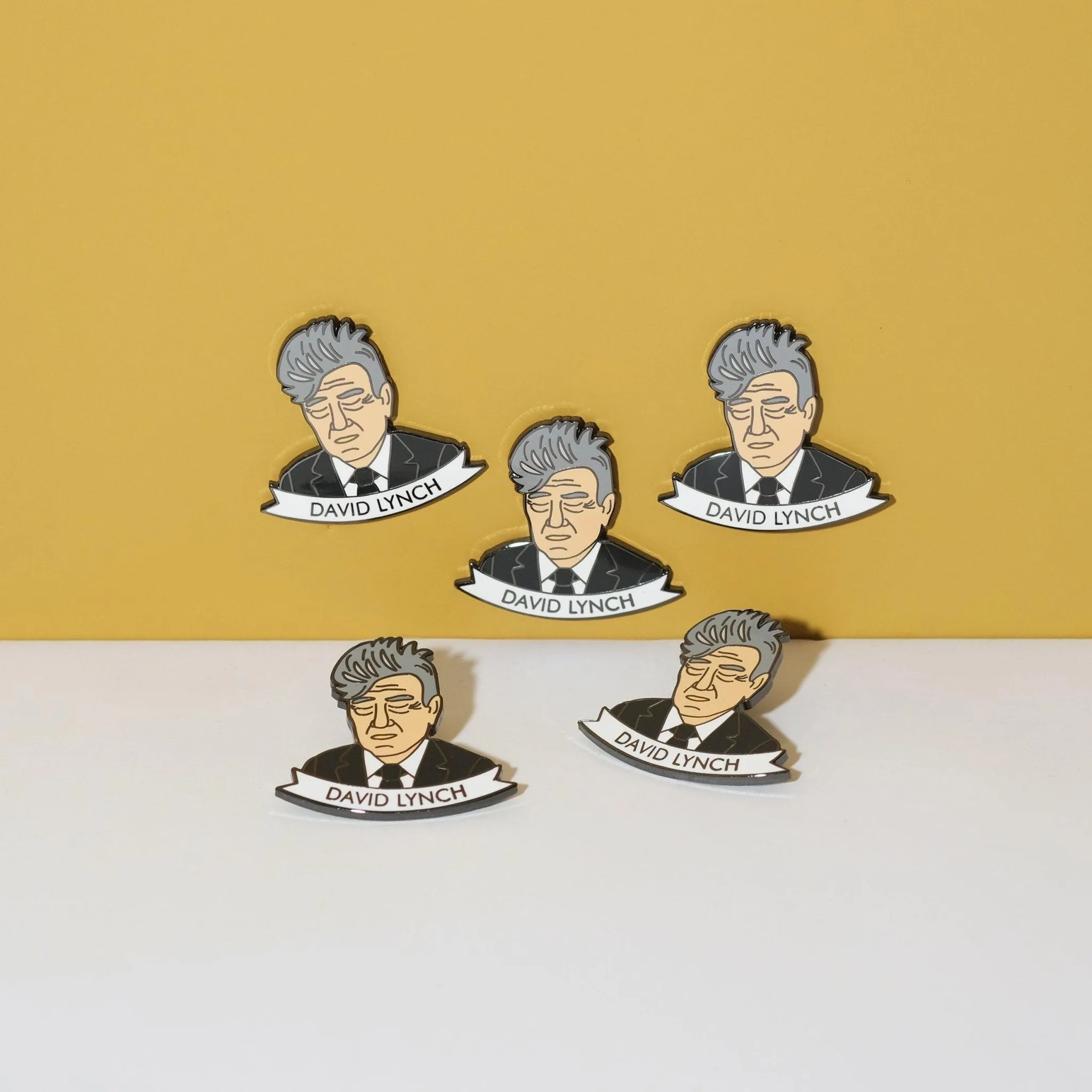 David Lynch Enamel Pin