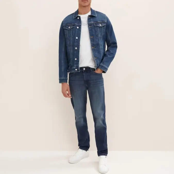 Denim Jacket (Mid-Stone Wash)