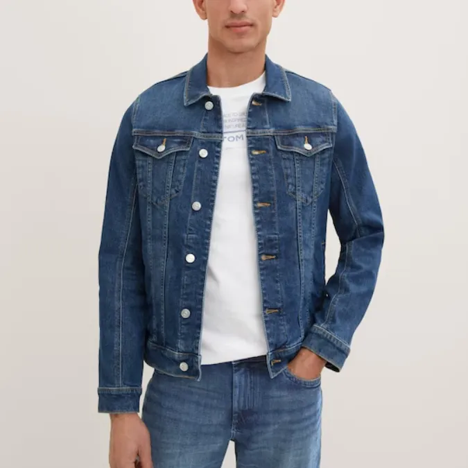 Denim Jacket (Mid-Stone Wash)