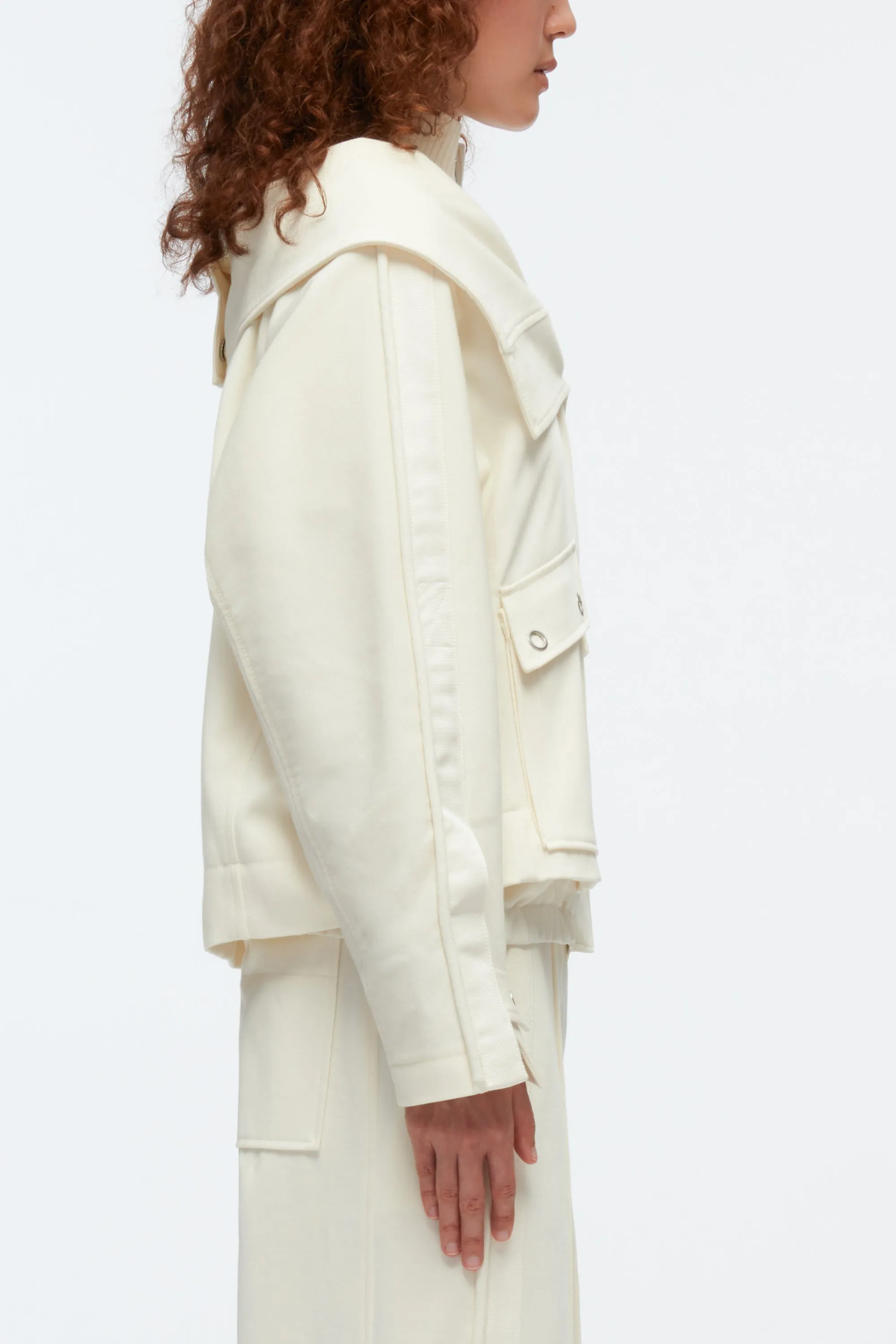 Double Collar Utility Jacket