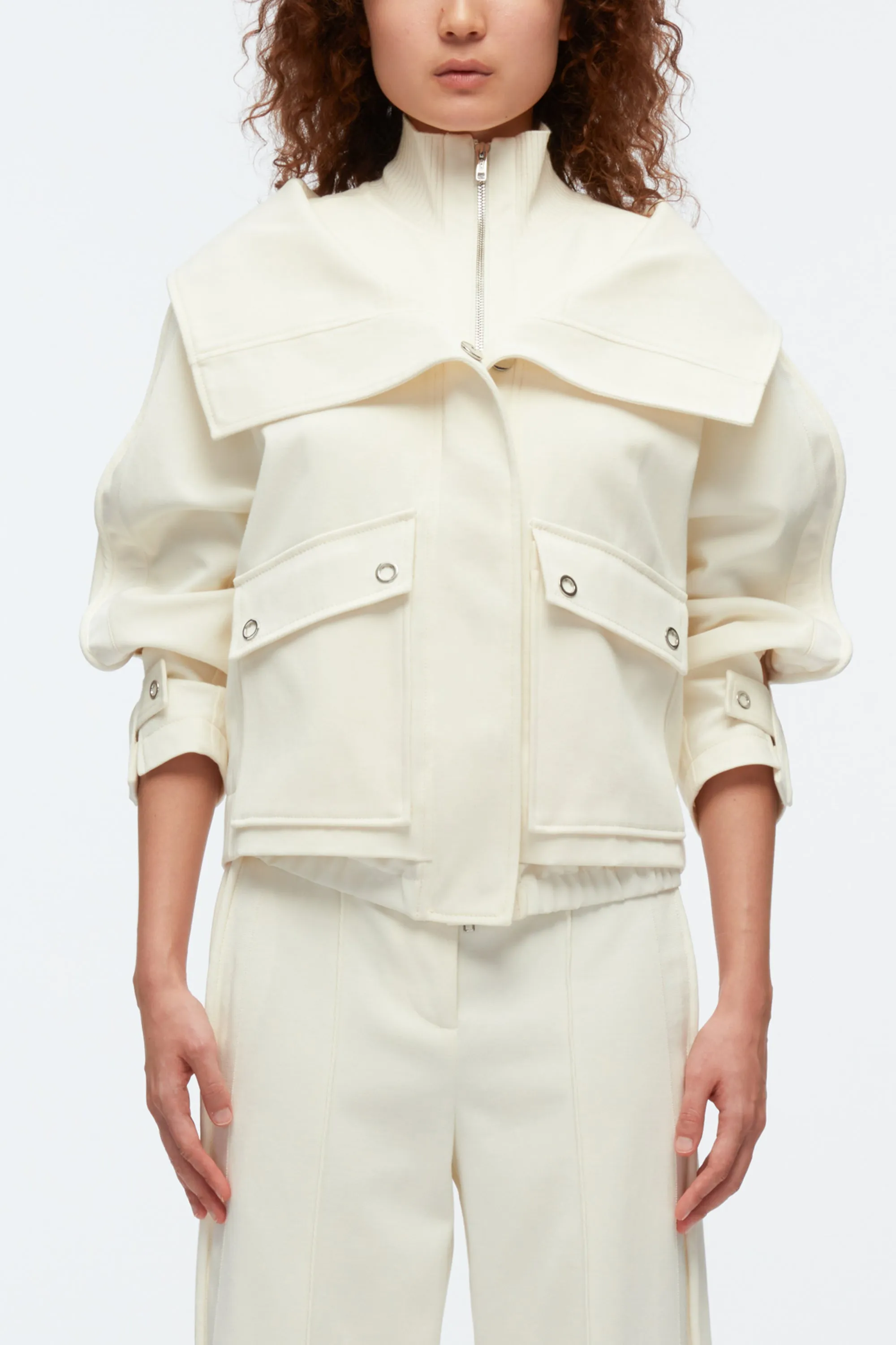 Double Collar Utility Jacket