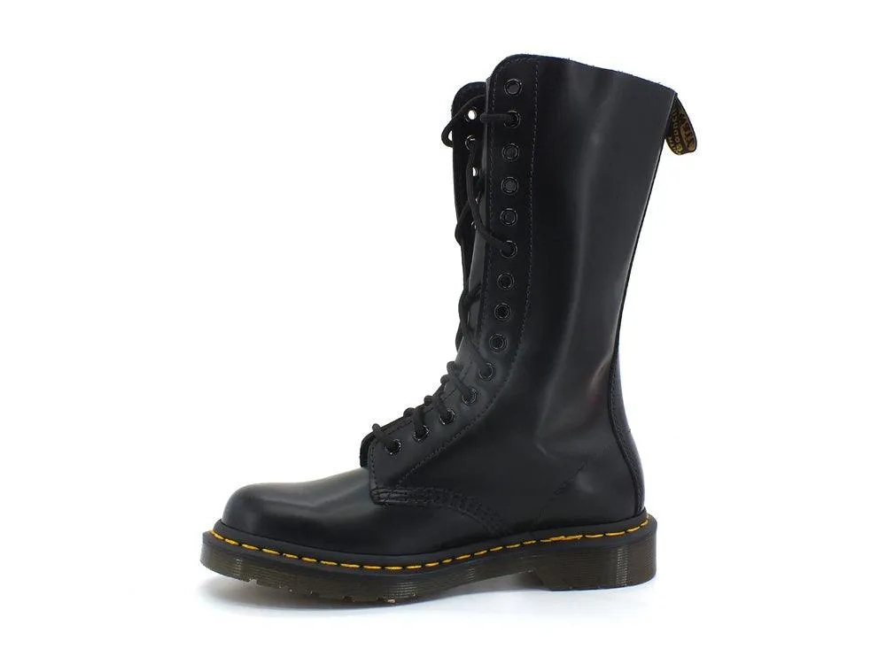 DR. MARTENS Anfibio Hi Lacci Smooth Black 1914-11855001